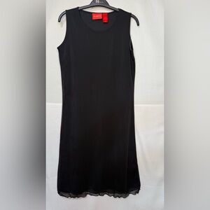 LIZ CLAIBORNE Elegant Black Sleeveless Dress
